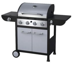 Deluxe - 4 Burner - Gas BBQ with Cover